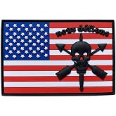 USA Flag Special Operations Nous Defions Tactical Patch (PVC Rubber-3.0 X 2.0 inch NT-2