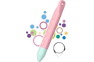 Kid-Friendly Tablet Stylus with Tether, Pink Kids Pen for iPad, AMZ Fire Kids and Kids Pro Tablet, All Fire Tablets, Samsung/