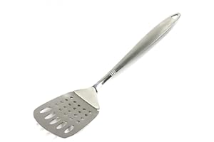 Chef Craft Select Slotted Turner/Spatula, 12.5 inch, Stainless Steel
