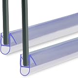 HNNHOME Pair of 2 Bath Shower Screen Door Seal Strip 6-8mm Glass view 2