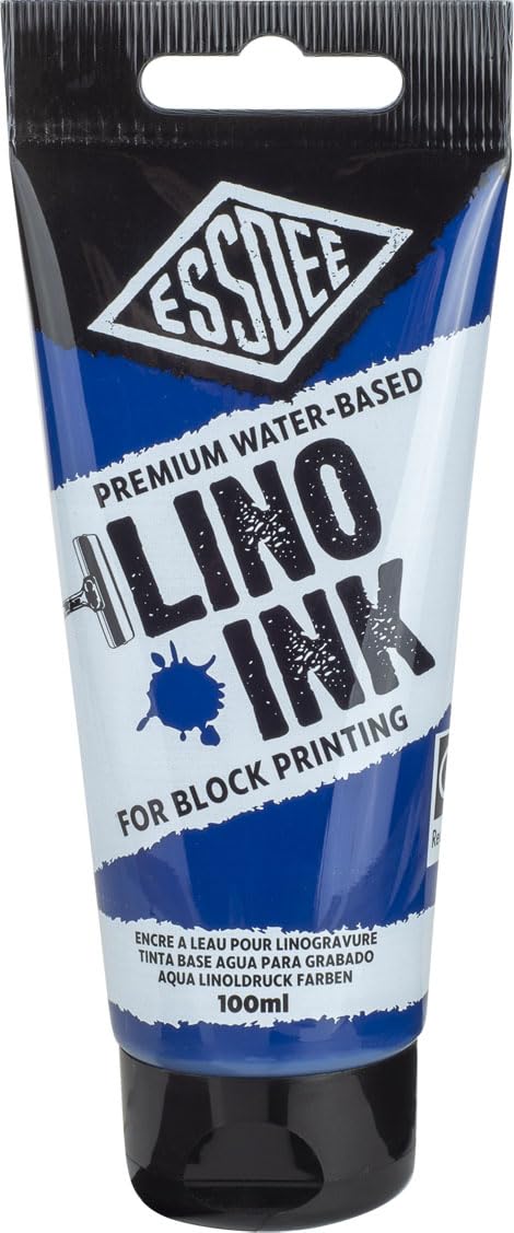 Essdee Premium Quality Block Printing Ink (Blue 100 ml)