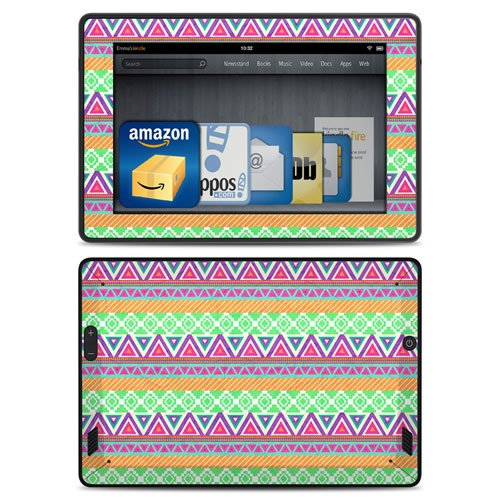 All New Kindle Fire HD Decal/Skin Kit, Tribe (will not fit prior generation HD or HDX models)