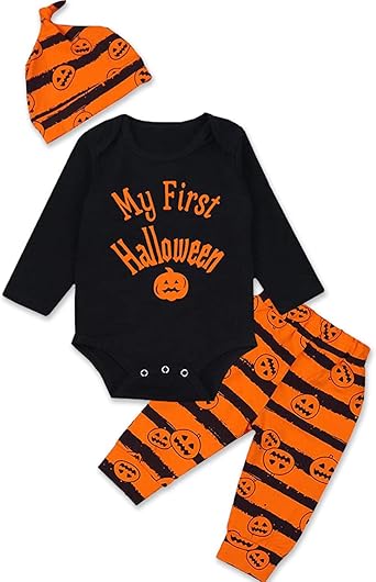 halloween romper baby boy