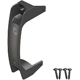 D&amp;D TECHNOLOGIES LL3GH Gate Handle, Reversible for Right or Left Handing, Side-Fixing Legs Provide Easy Alignment &amp; Added Strength, for Any Square Post Gate