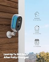 ieGeek 2K Wireless Security Camera Outdoor Battery Powered 3MP Color Night view 4