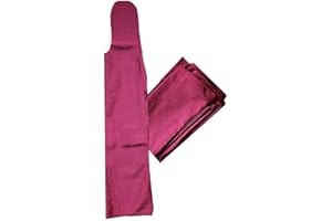 GENERIC Ranch Hand Horse Mane Bags | 6 Pack | Horse Tack/Supplies | Protect Horse's Mane from Wind, Sun, Mud, Preventing Tangles, Rubbing Out, and Breakage | Handmade Mane Care Product (MAROON)