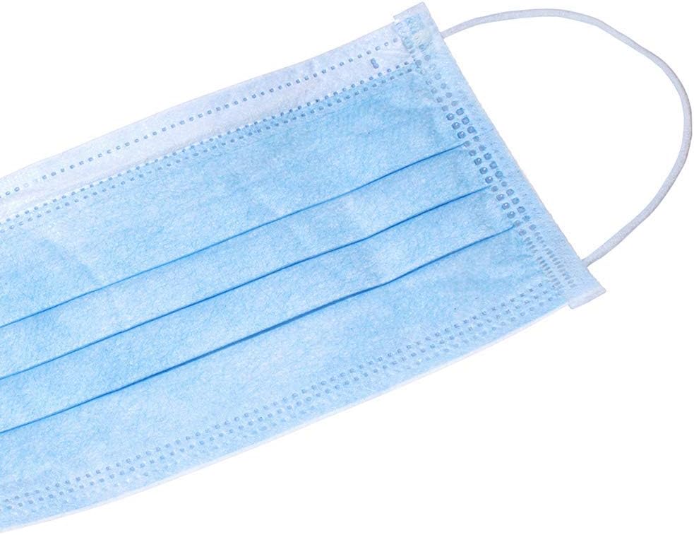 Masks for Germ Protection (50 Pieces) Dust Protection, Disposable Face No Breathing Valve, FDA certific, Thick 3Ply, Gray (67-3PlyMask_50pack): Electronics
