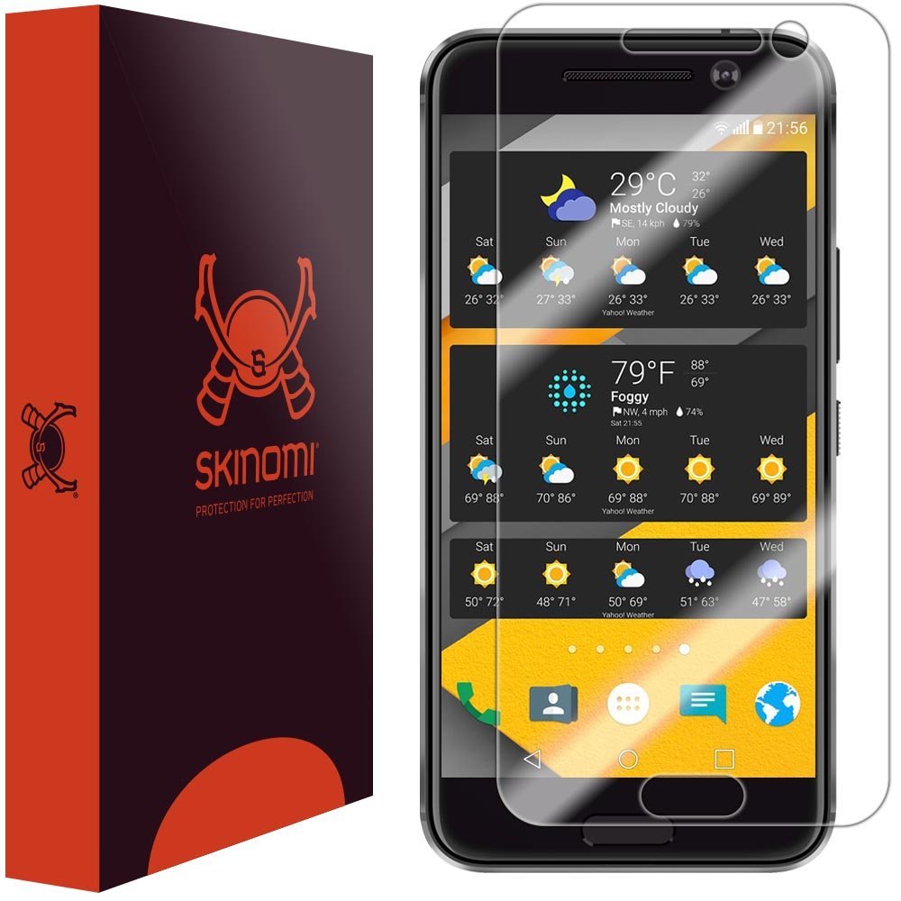 Skinomi TechSkin - HTC 10 Screen Protector (Pack of 1)
