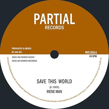 Mene Man / Seventh Sense - Save This World - Partial Records - PRTL 7035: Amazon.co.uk: Music