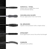 EVELINE COSMETICS Variete Long Lasting Volumising Mascara with Precise Silicone view 7