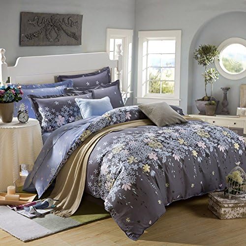 FTSUCQ Rosemary Linen Bed Sheets Quilt Covers Bed Mattress Bedding Four-PCS Sets,size-2