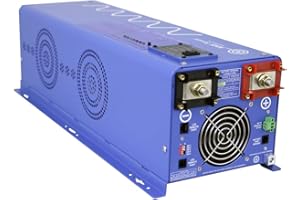 AIMS Power 6000 Watt Pure Sine Inverter Charger 48Vdc & 240Vac Input to 120 and 240Vac Output 50 or 60Hz