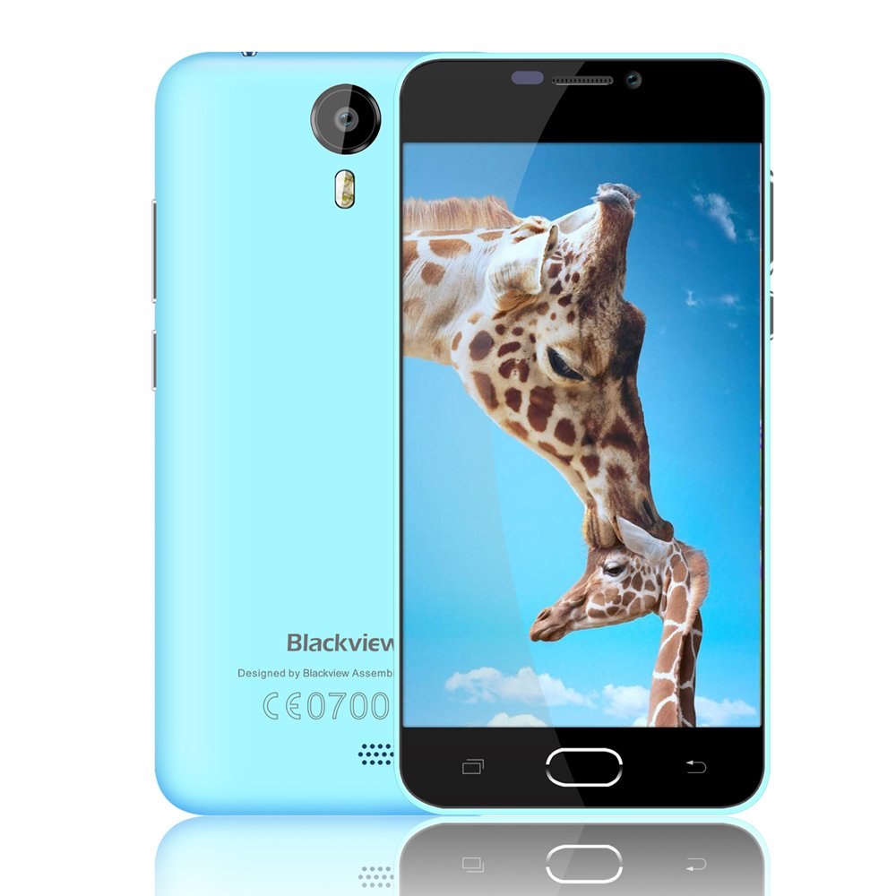 SIM Free Mobile Phones, Blackview BV2000 4G Dual SIM Cheap Smartphone, 5.0 Inch HD Unlocked