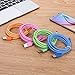Micro USB Cable, Magic-T [4-Pack] 6ft/2m High Speed Nylon Braided Cable Charging/Sync Data Durable for Android, Samsung Galaxy, HTC, Nokia, Sony and Other Tablet Smartphone (Green,Pink,Orange,Blue)