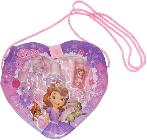 Amazon ちいさなプリンセス ソフィア メイクセット ハートポシェット付きおめかしセット 赤ちゃん 幼児のおもちゃ おもちゃ