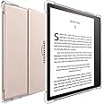 Aircawin for 7" All-New Kindle Oasis Case Clear,Shockproof Clear Case for Kindle Oasis 10th Generation 2019&Kindle Oasis 9th Generation E-Reader 2017,Slim Soft TPU Back Cover for Kindle E-Read-Crystal