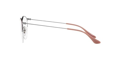 Ray-Ban RX3578V Round Prescription Eyeglass Frames, Turtledove on