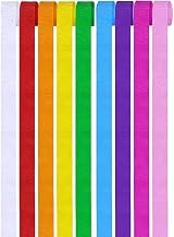 Aisszhao Crepe Paper Streamers 9 Roll Rainbow Curtain Backdrop Festival Decor