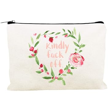 small canvas makeup bag