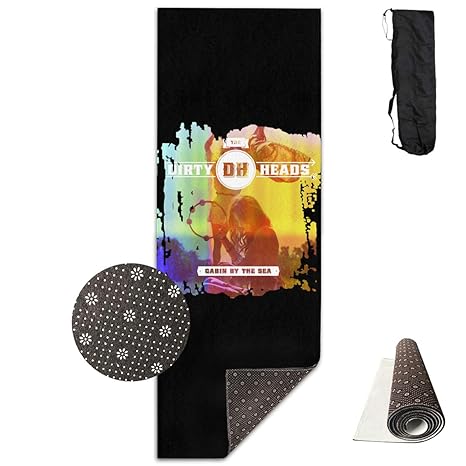 Amazon Com Tataoceanie Yoga Mat Dirty Heads Cabin By The Sea