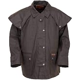 Outback Trading Company Unisex 5008 Bush Ranger Waterproof Breathable Long Sleeve Oilskin Cotton Western Duster Jacket