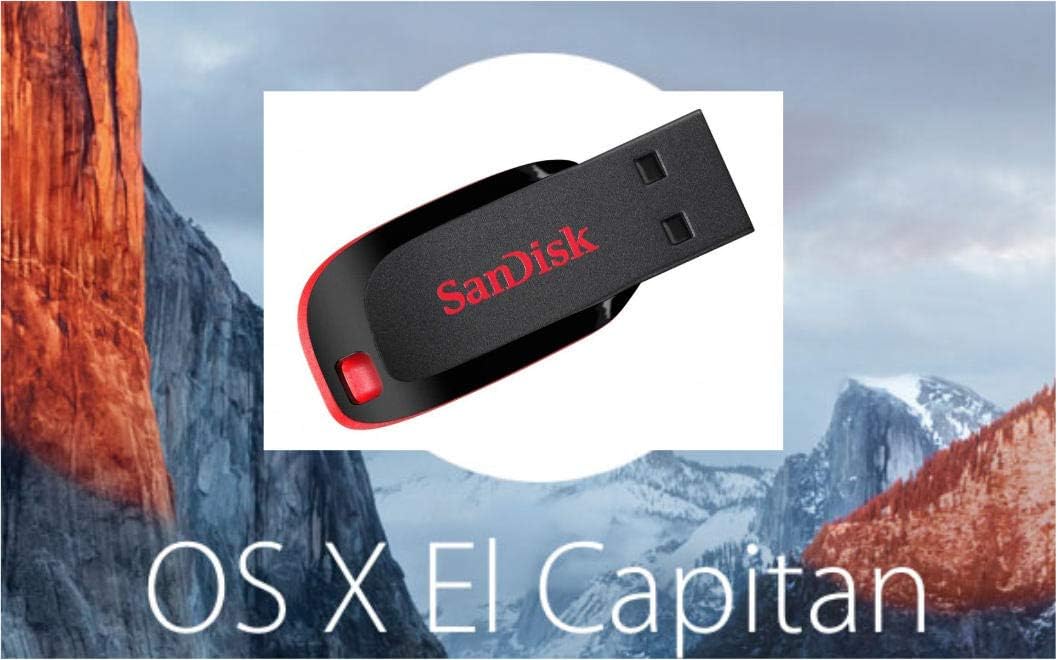 Mac OS X Boot Install Disk El Capitan USB 8GB