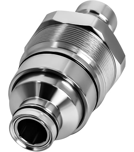 Summit Hydraulics Hydraulic Male Flat Face Quick Coupler – Replacement For Kubota V1311-77140, ISO 16028 1/2” Body, 5,076 PSI Rated