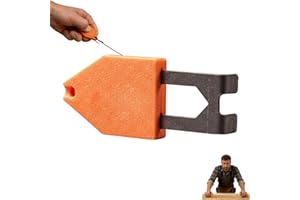 JXGTGLLZLY Rope Anchor Hook, Rope Anchor Hook for Chalk Line,Portable Chalk Line Anchor Hook Tool, A Truly Unique End Hook On