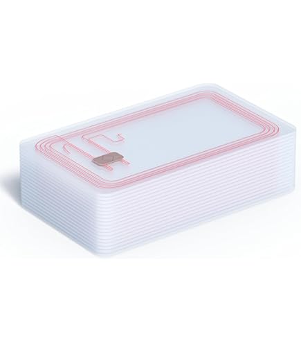 Origin-Joy 50 PCS NFC Cards – NTAG215 Blank Cards Compatible With Amiibo, TagMo & Phones