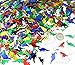 Dinosaur Metallic Confetti (75 Grams 5,250 Pieces) T-Rex Brontosaurus Jungle Foil Jurassic Dino Glitter for Kids and Children Birthday Party, Arts & Crafts by JPACO