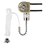 Westinghouse 7702200 Fan Light Switch with Chrome