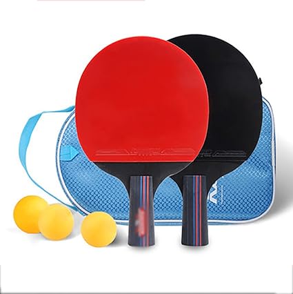 X&M Ping Pong Padel - Raqueta de Tenis de Mesa Pro Premium 2,Raquetas y