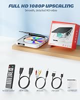 Desobry Mini DVD Player HDMI 1080P All Region Free Compact view 4