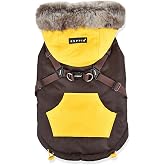 Puppia Orson Dog Coat - Brown - M