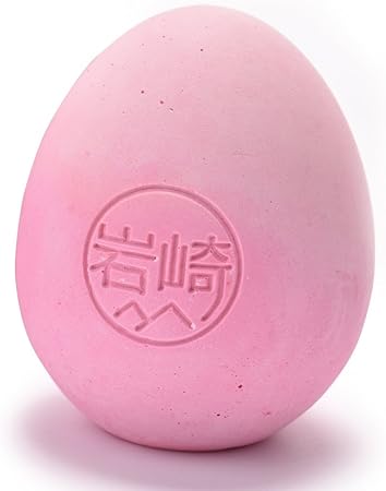 Amazon 正規販売店 冷蔵庫用脱臭剤 珪藻土 自然素材ドライングエッグ 抗菌 空気浄化 脱臭剤 調湿剤 吸湿剤 ドライングエッグ 乾燥 ソイル 冷蔵庫用 乾燥剤 かわいい たまご型 粉色 岩崎 除湿剤 乾燥剤