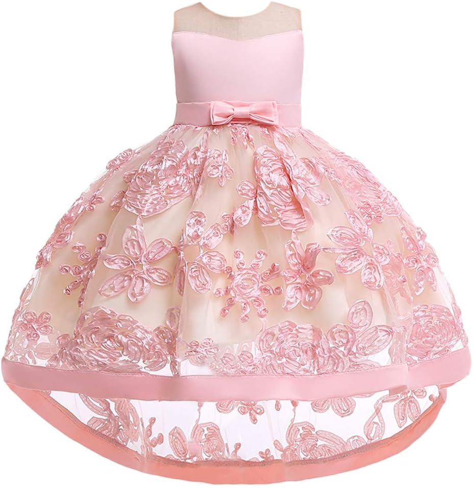KangCat Baby Dress Embroidered Princess Dress Cosplay Princess Dress Bridesmaid Wedding Dress Party Dress Skirt