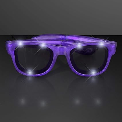 purple nerd glasses