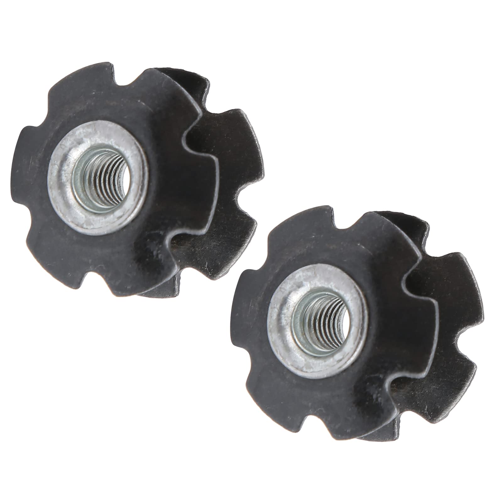 Photo 1 of SUNGOOYUE Bike Headset Star Nut, 23.6mm Bike Front Fork Headset Headset Star Nut for MTB Road Bike