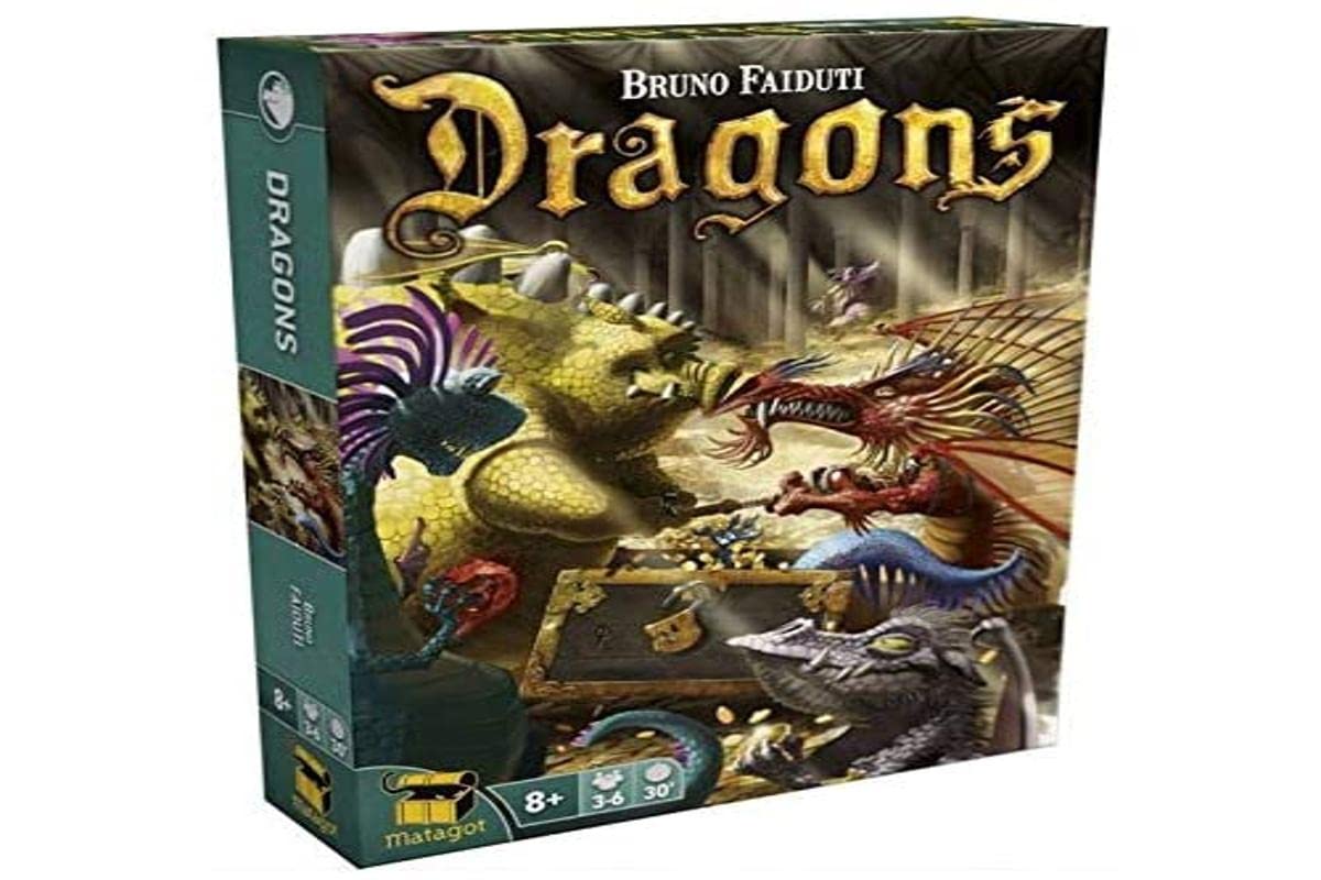 Matagot Dragons Board Games, English, French and Dutch Edition 3760146644281