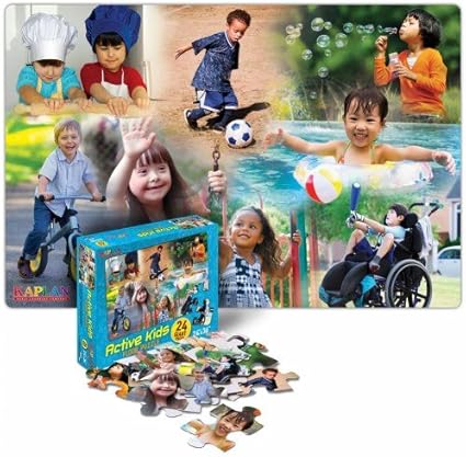 Active Kids Floor Puzzle (24 Pieces)
