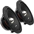 ORION HCCA652NHP HCCA Series 6.5” Ultra Efficient Neodymium Midrange Loudspeakers, 1800W Max Power, 450W RMS, 2 Ohm, 2” Voice Coil - High Output Pro Car Audio Stereo, Premium Quality Speakers (Pair)
