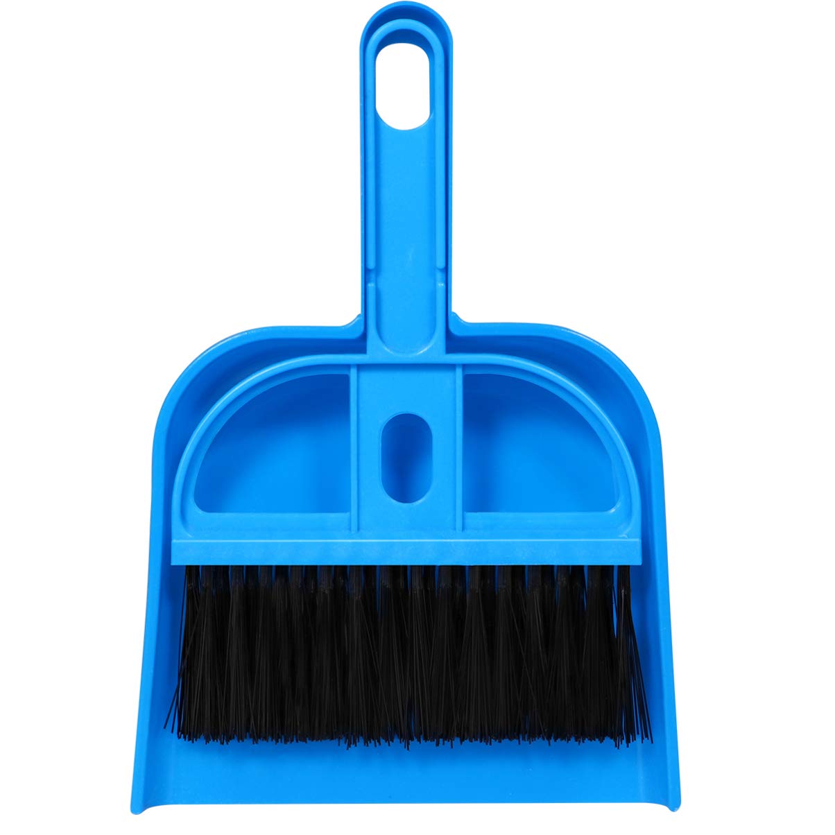 POPETPOP Cat Litter Broom and Dustpan - Pet Cage Broom Brush Dustpan Set - Cat Litter Sweeper Car Keyboard Corner Brush for Small Animal Bird House Dog Kennel Clean Random Color