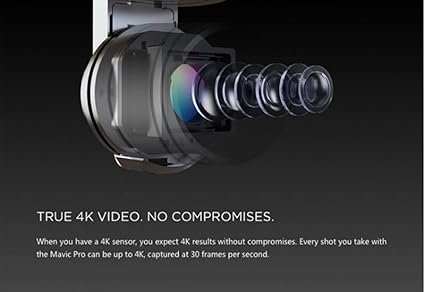 dji mavic pro drone with 4k hd camera