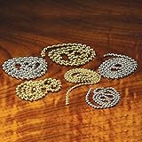 Hareline Bead Chain Eyes Large Silver