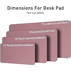 Aothia Leather Office Desk Mouse Pad