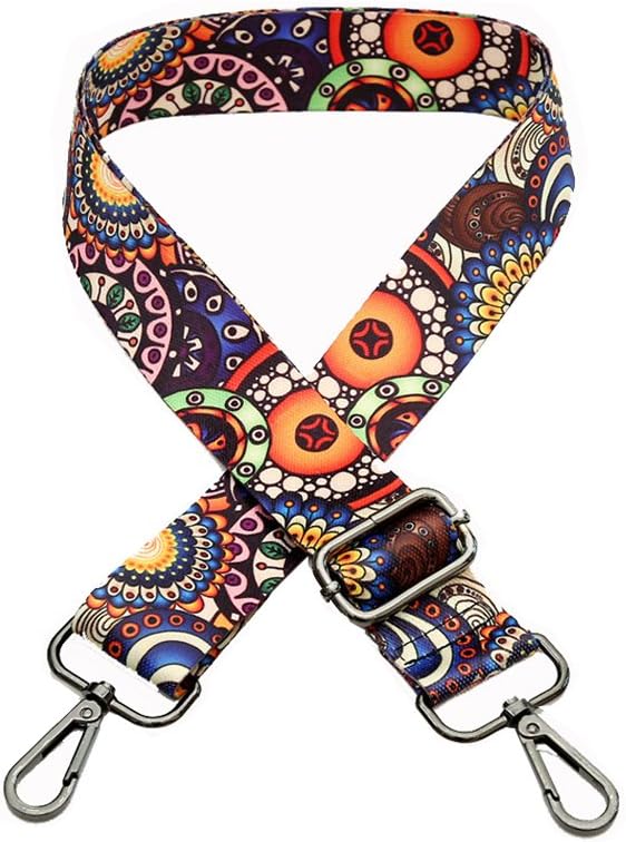 Umily Colourful Shoulder Strap Bag Strap Bag Strap Bag Strap Colourful Bag Strap Flowers for Handbags Carrier Bags 75-140 cm