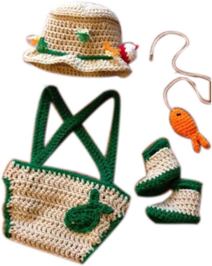 crochet baby fisherman outfit pattern