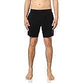 Hugo Mens Logo Outline Cotton Blend Shorts