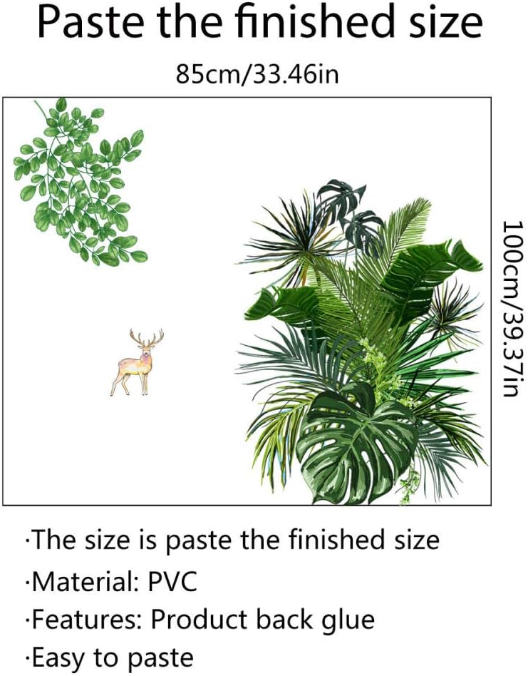 Wall Sticker Potted Plants Wall Stickers Leaf Decoration, Butterflies and Cute Birds Wall Stickers Art Stickers Decals Children Girls Bedroom Living Room Kitchen Classroom 3D Kiss Mural Wall Decor: Kitchen & Dining