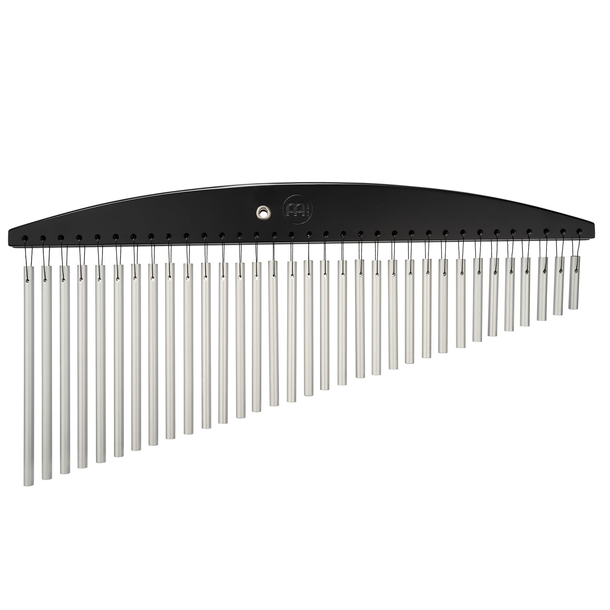 Meinl Percussion Headliner Series Chime - Medium-Large Musical Instrument with 33 Sound Bars - 1-row - Wood and Aluminum, Black and Silver (HCH2BK)